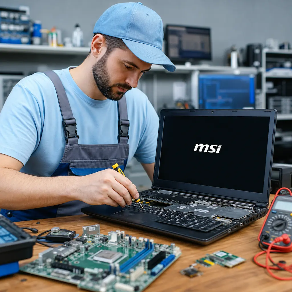 Ремонт ноутбуков MSI в Екатеринбурге | Сервисный центр