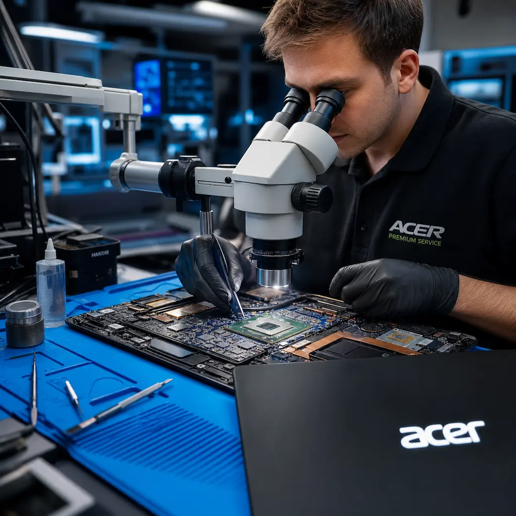 Замена видеокарты ноутбука Acer в Екатеринбурге
