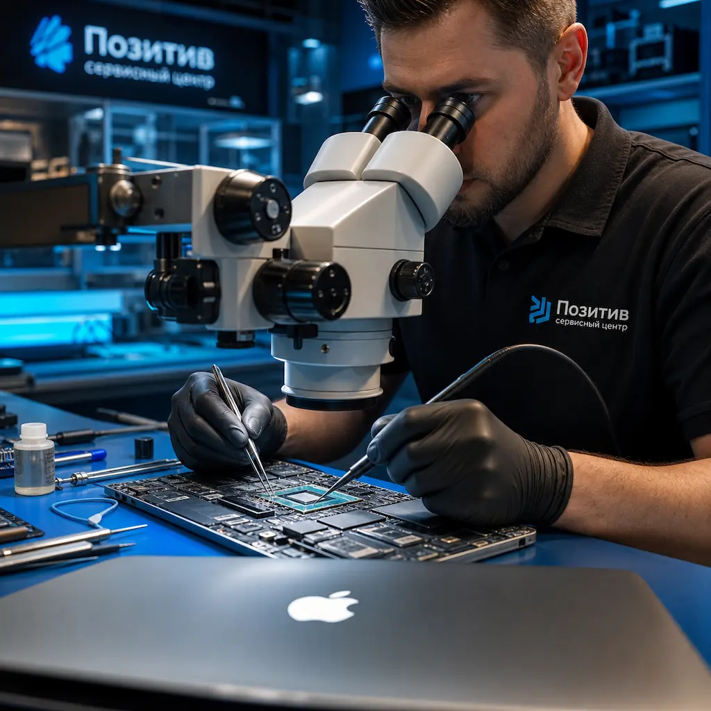 Замена видеокарты Apple MacBook в Екатеринбурге