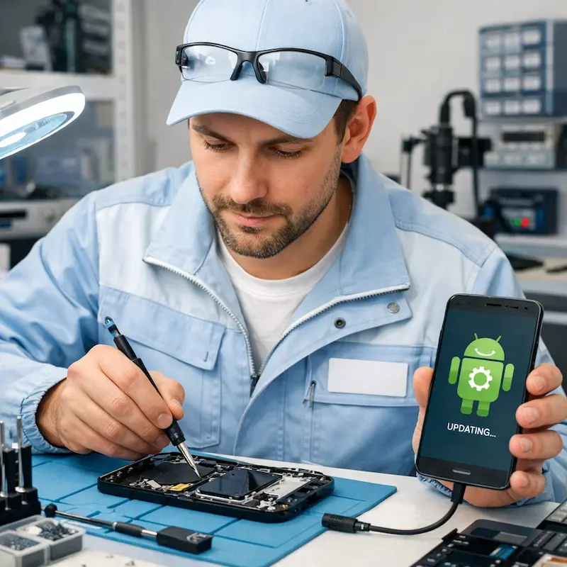 Настройка системы Android в Екатеринбурге