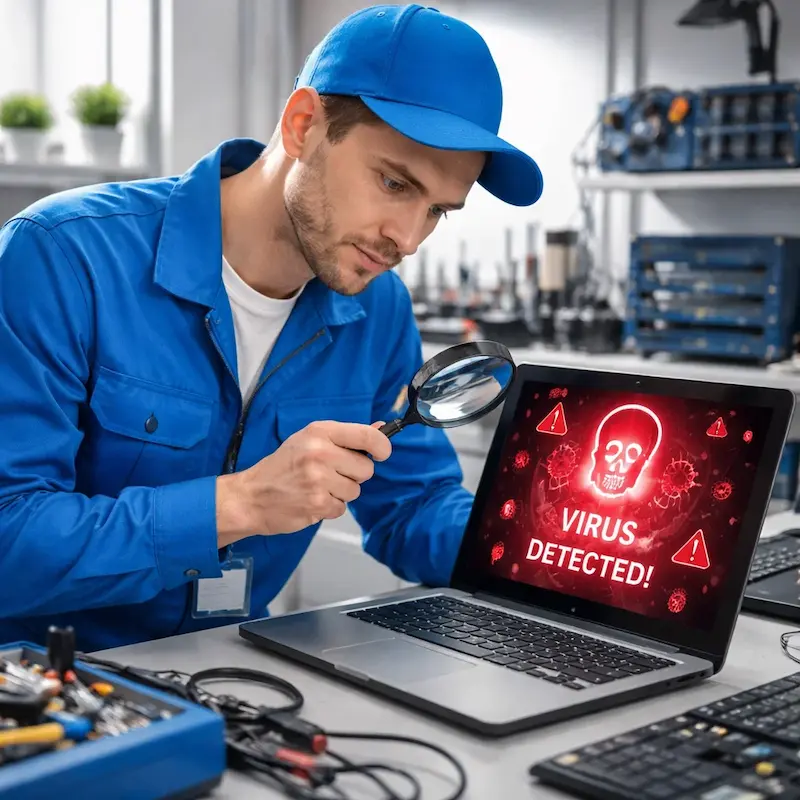 Поиск компьютерных вирусов в Екатеринбурге